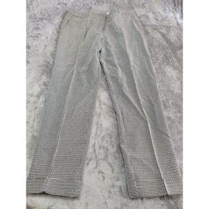 BOSS Hugo Boss Womens size 10 pants black white textured